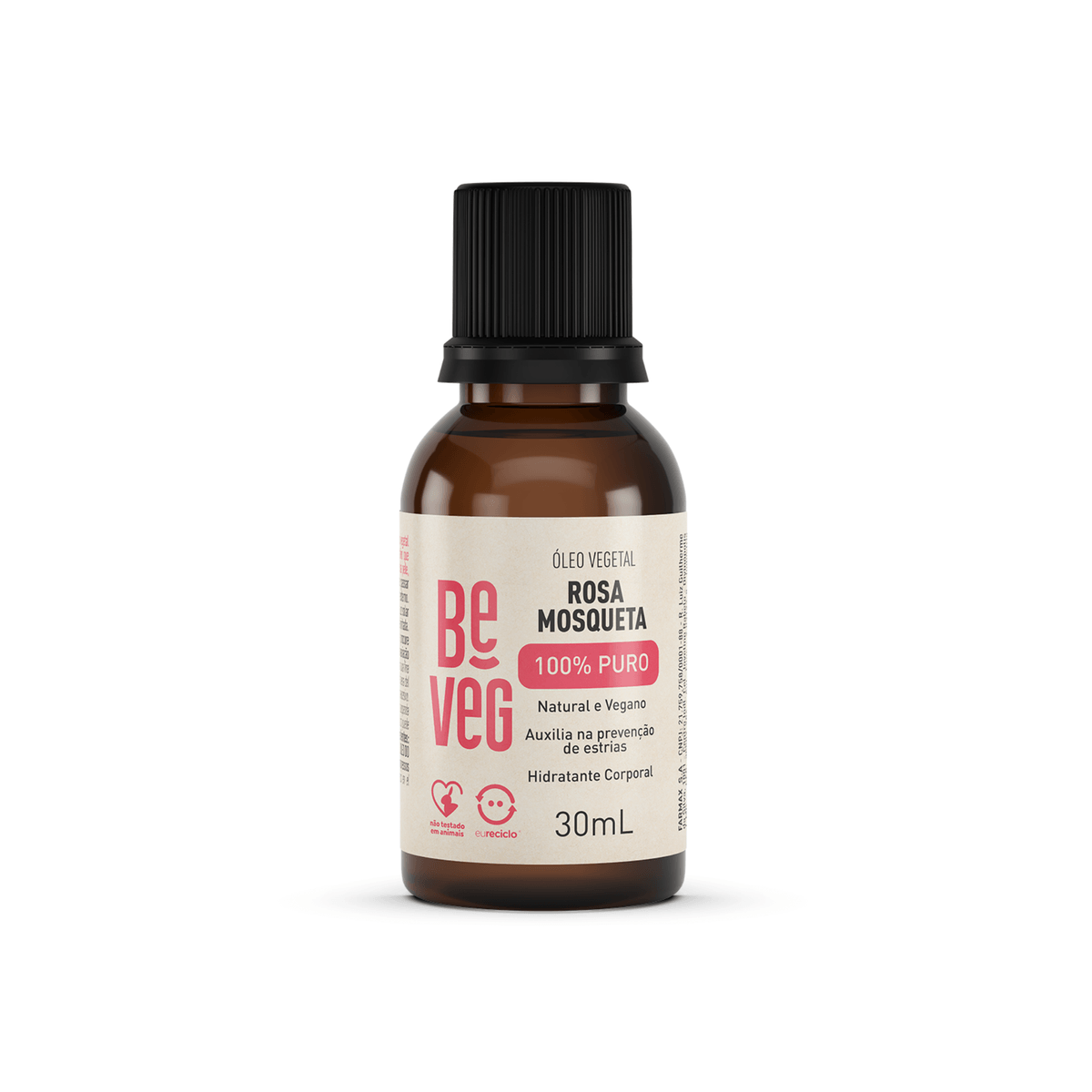 BeVeg Pure Rosa Mosqueta Oil 30ml