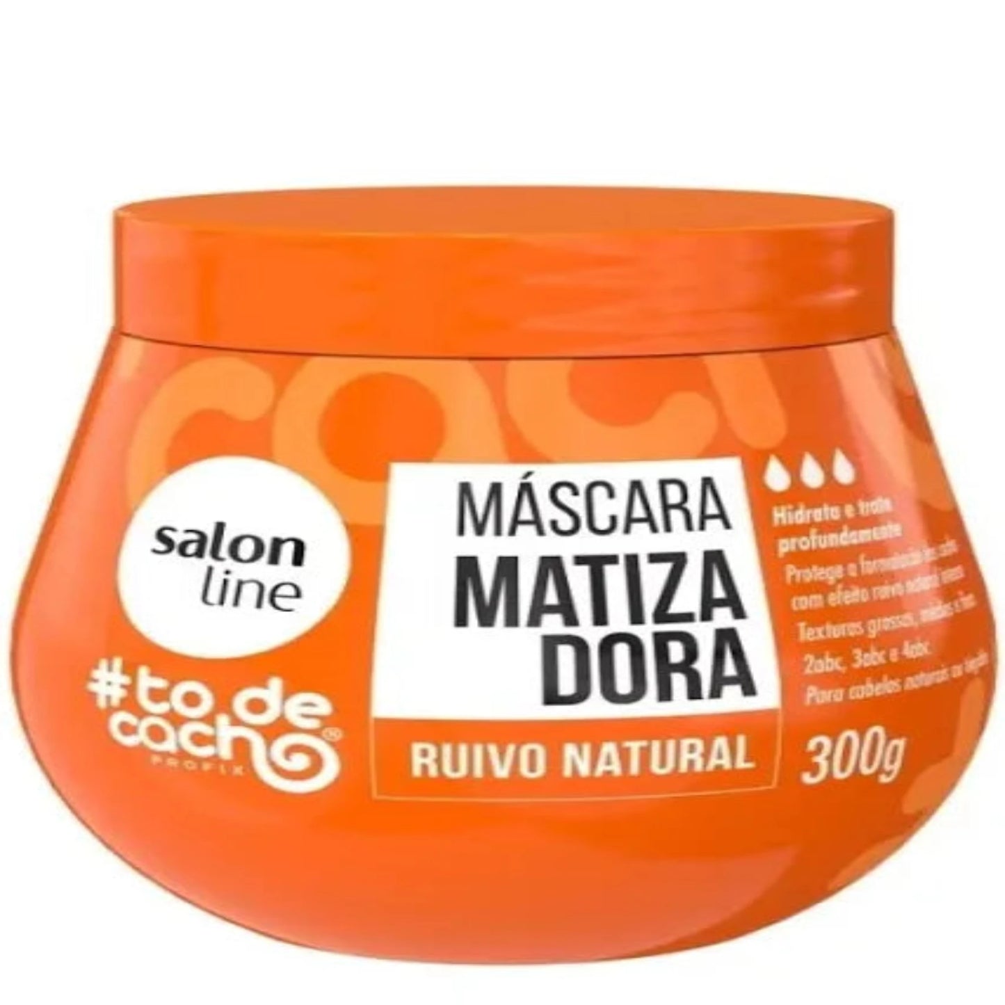 Salon Line #TôDeCacho Matizing Mask – Natural Red (300g)