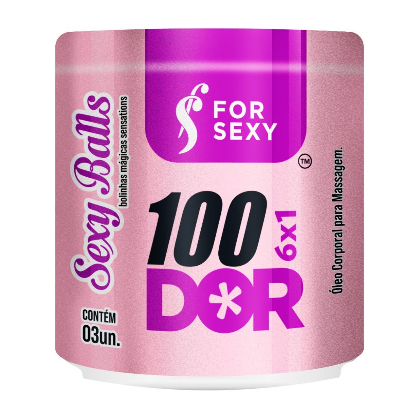 Sexy Balls 100 DOR – 100% Pain Relief Pleasure Capsules (6 in 1)