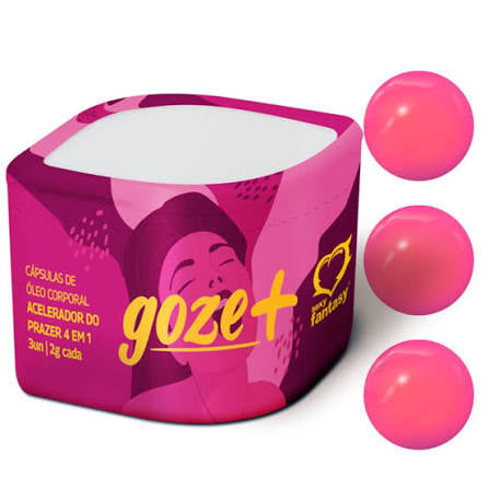 Gozet+ Pleasure Accelerator Capsules – 3 Units (HotFlowers)