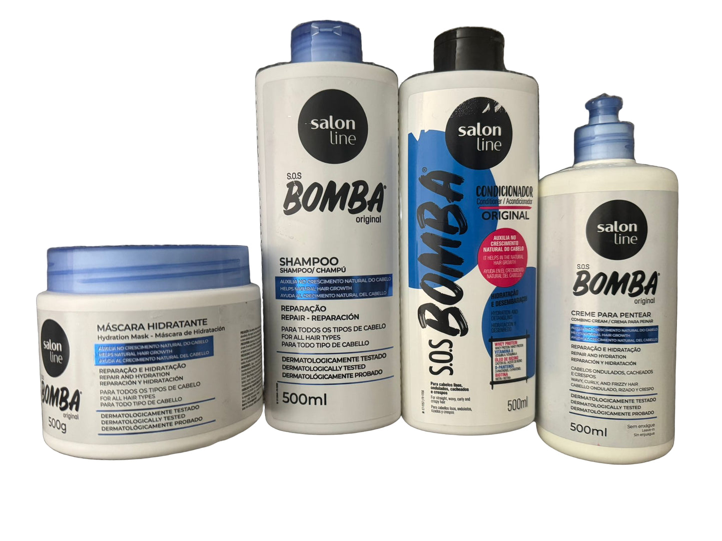 Salon Line S.O.S Bomba Original Hair Growth Kit -4