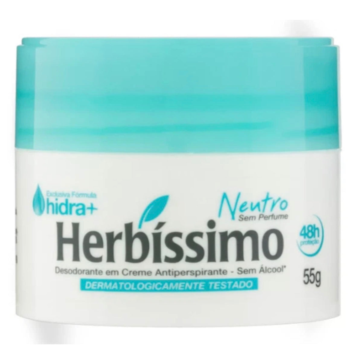 Herbíssimo Antiperspirant Cream Deodorant 55g (5 Scents)