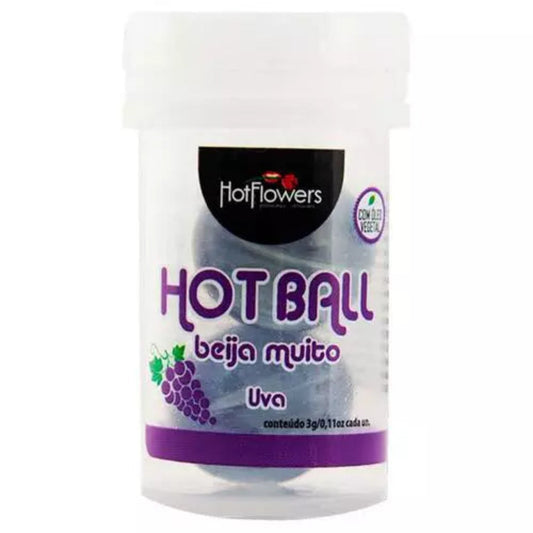 Hot Ball Beija Muito – Grape (Heating & Kissable)