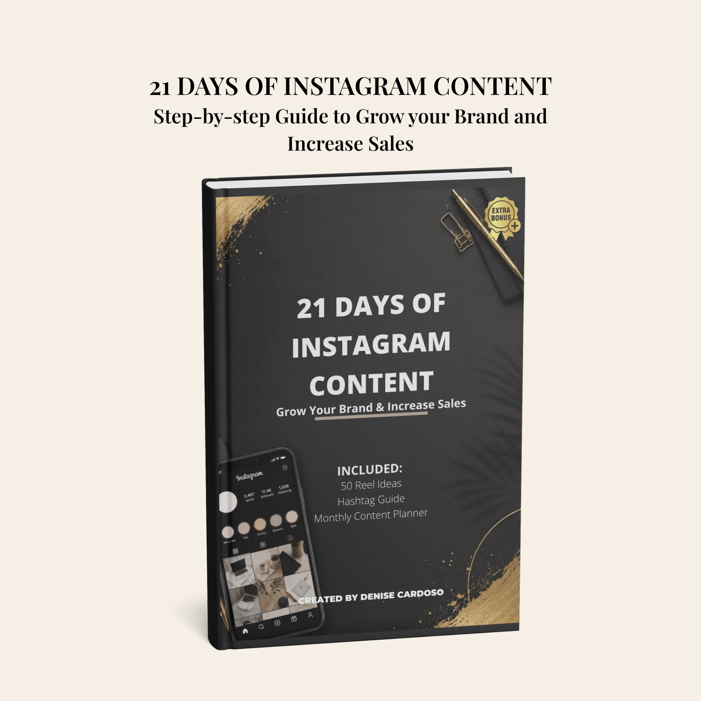 21 Days of Instagram Content – Digital Ebook