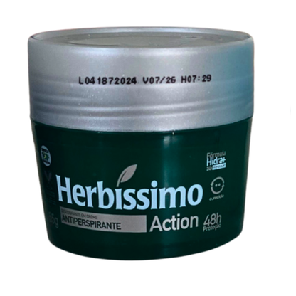 Herbíssimo Antiperspirant Cream Deodorant 55g (5 Scents)
