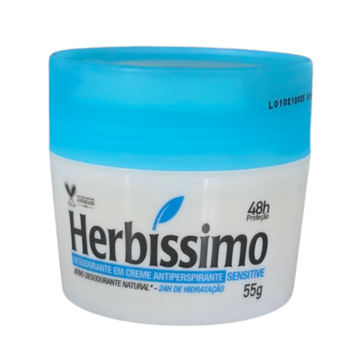 Herbíssimo Antiperspirant Cream Deodorant 55g (5 Scents)