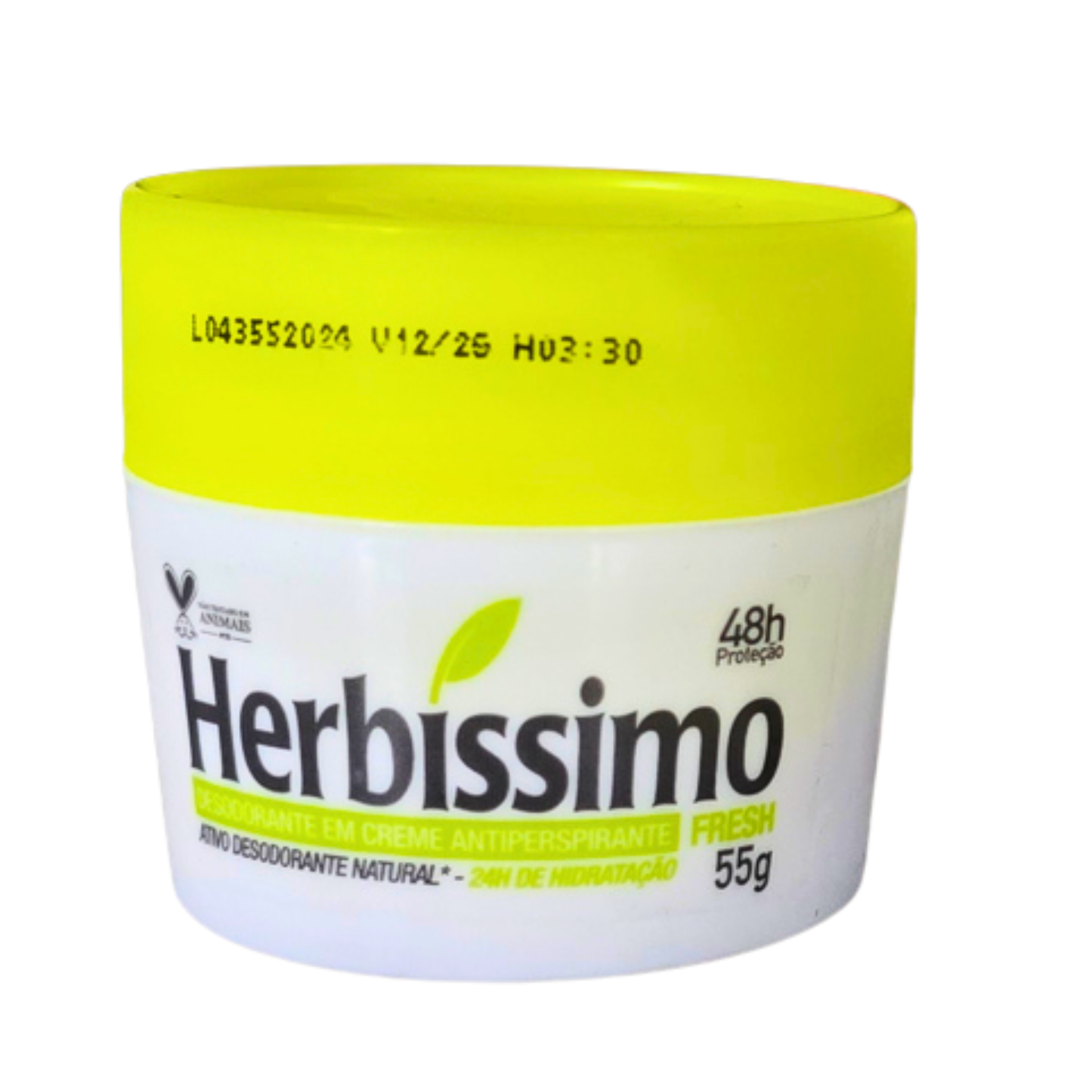 Herbíssimo Antiperspirant Cream Deodorant 55g (5 Scents)