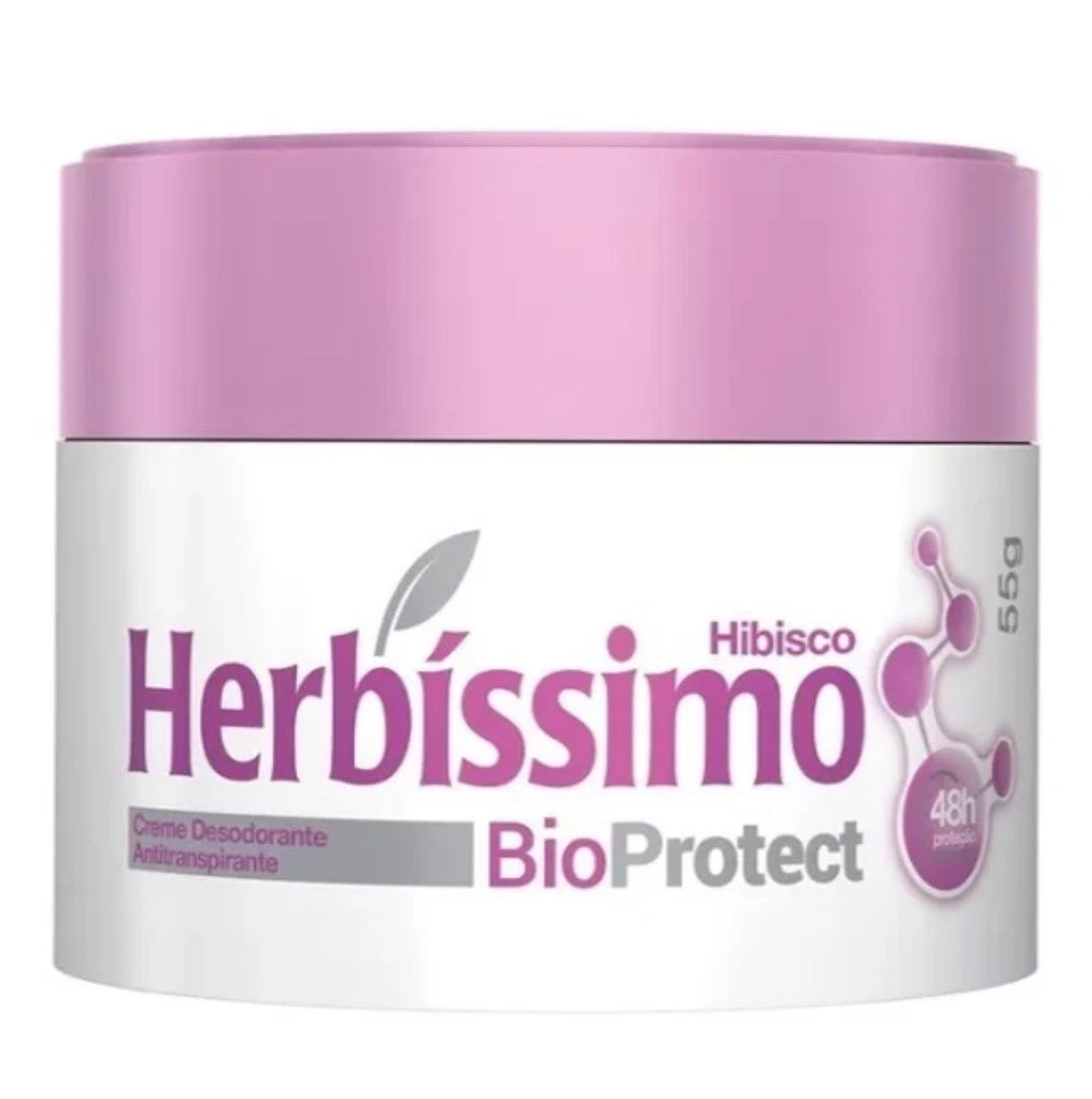 Herbíssimo Antiperspirant Cream Deodorant 55g (5 Scents)