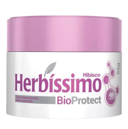Herbíssimo Antiperspirant Cream Deodorant 55g (5 Scents)