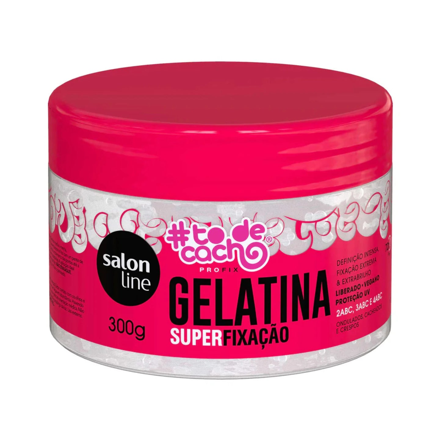 Gelatina Super Fixação #todecachos Profix 300g