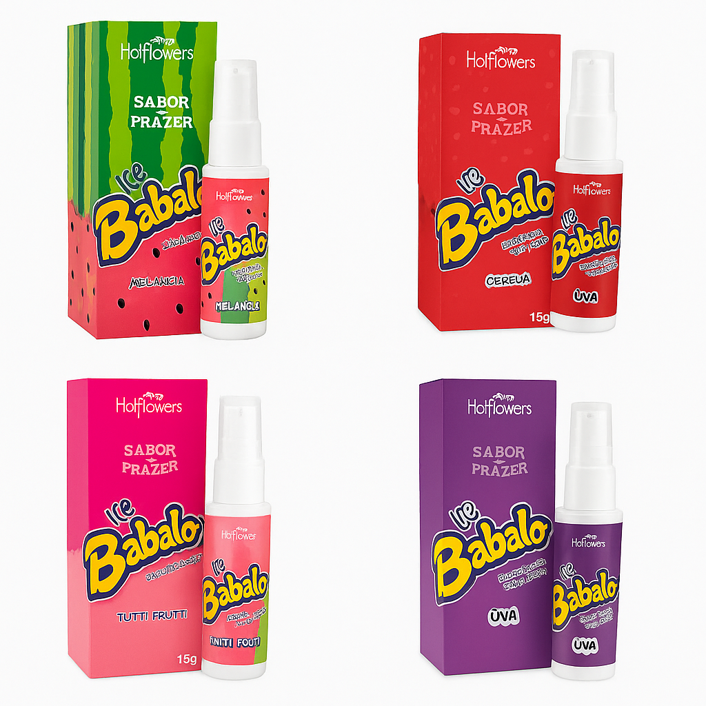 Ice Babalo – Oral Pleasure Gel Kit (4 Flavours)